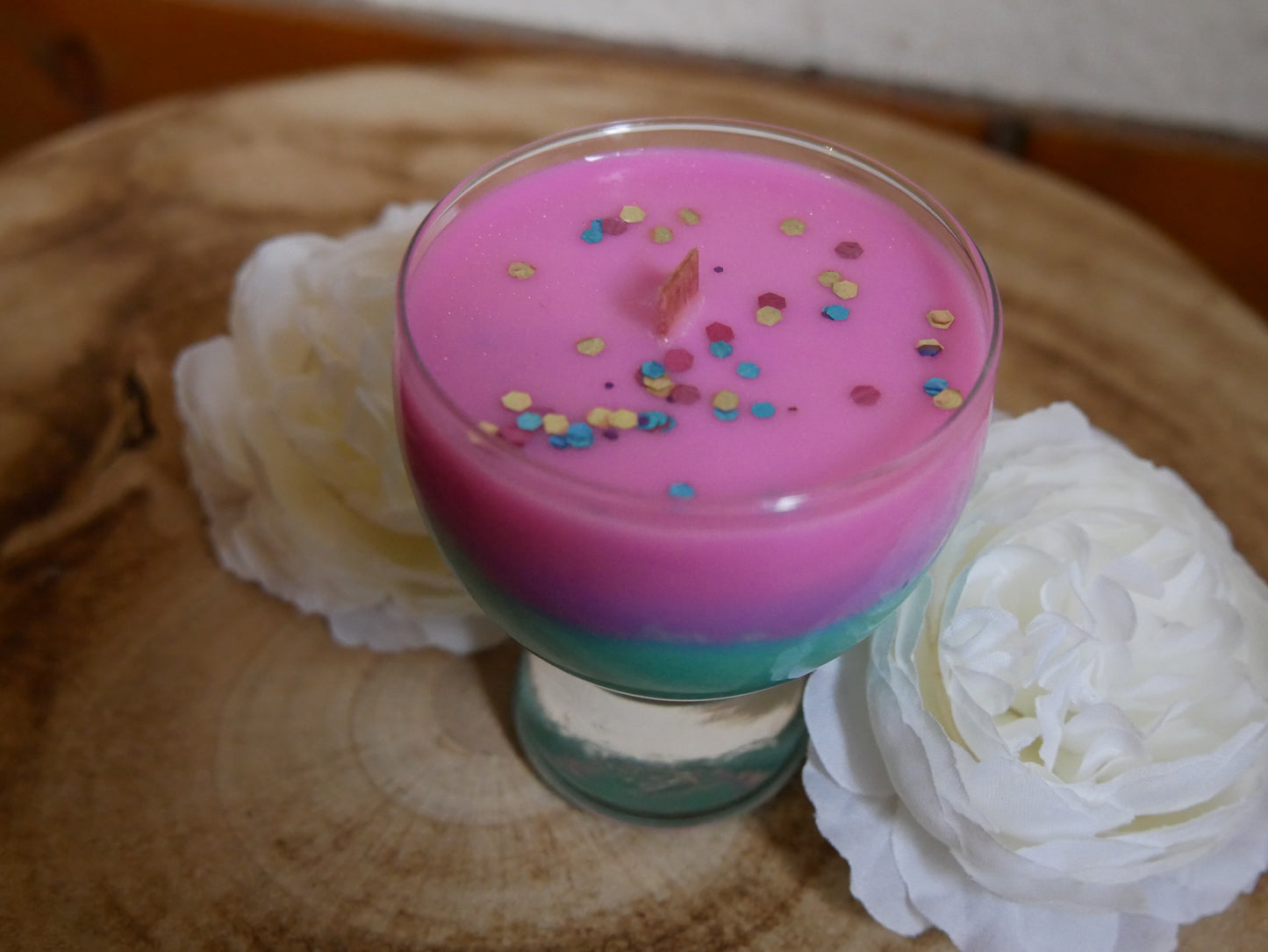 Bougie coquelicot sauvage